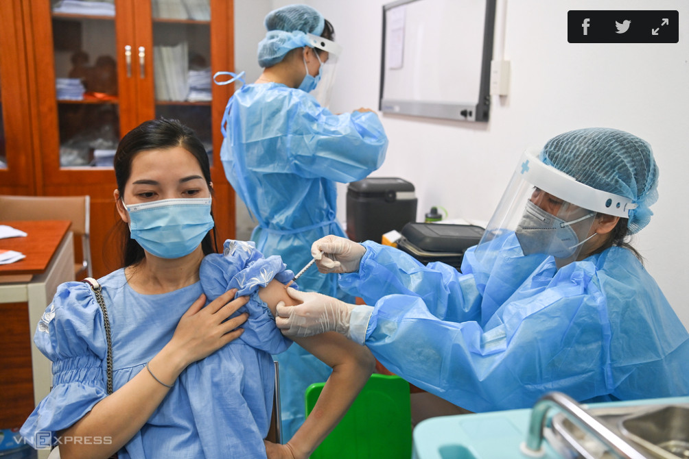 Hanoï a injecté près d un million de doses de vaccins en deux jours